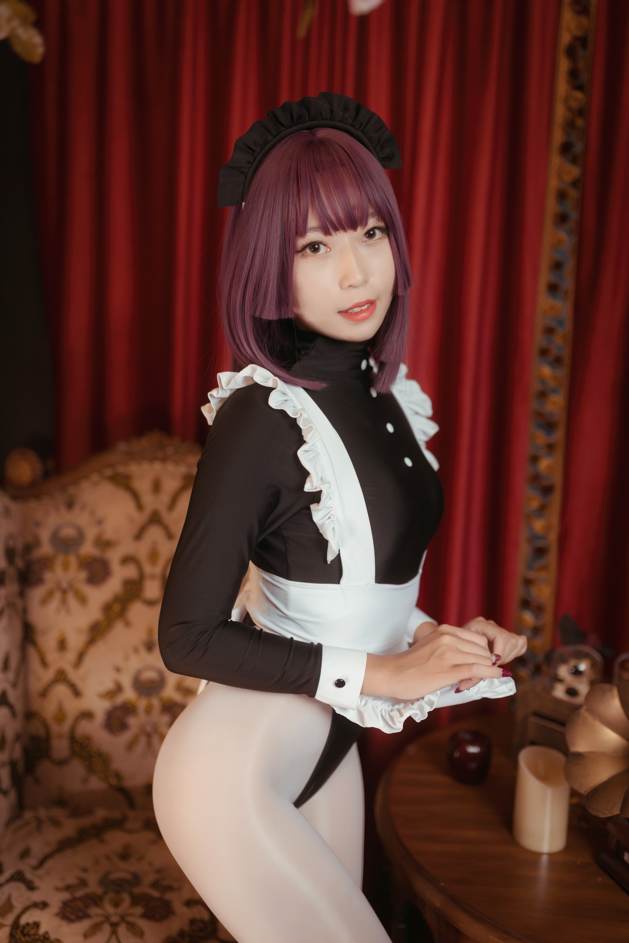 Money冷冷 - NO.032 高叉女仆[25P]-XikXak